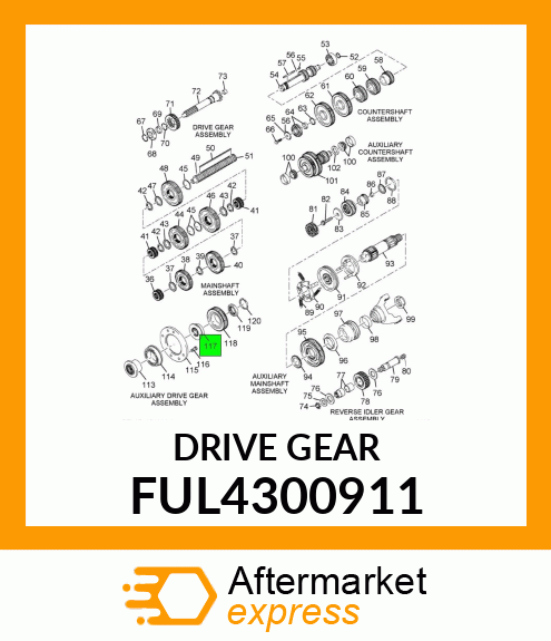 DRIVEGEAR FUL4300911