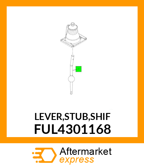 LEVER,STUB,SHIF FUL4301168