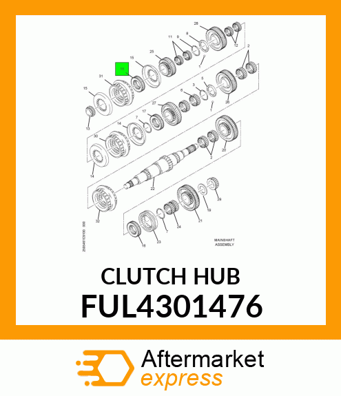 CLUTCHHUB FUL4301476