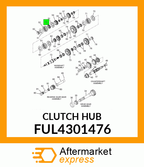 CLUTCHHUB FUL4301476