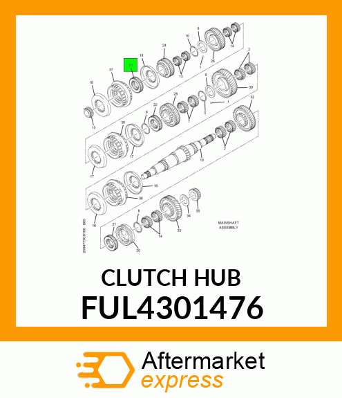 CLUTCHHUB FUL4301476