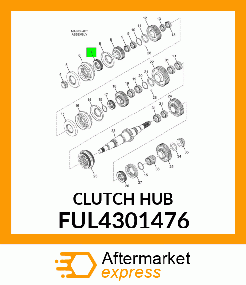 CLUTCHHUB FUL4301476