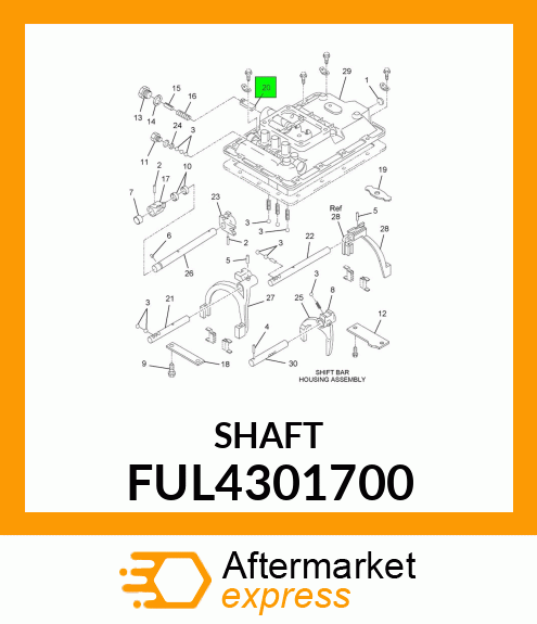 SHAFT FUL4301700