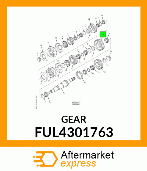 GEAR FUL4301763