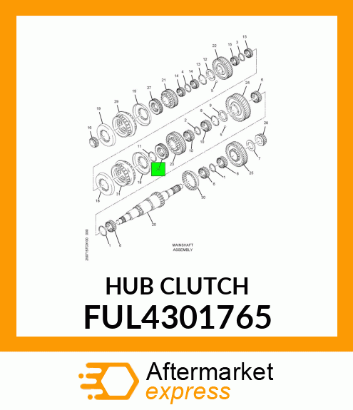 HUBCLUTCH FUL4301765