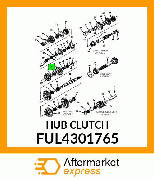 HUBCLUTCH FUL4301765