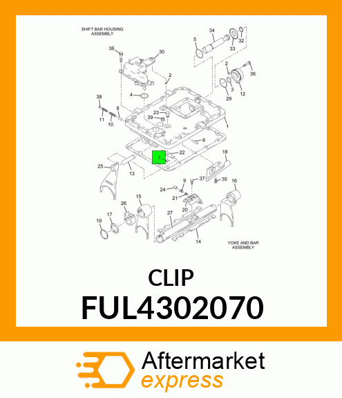 CLIP FUL4302070