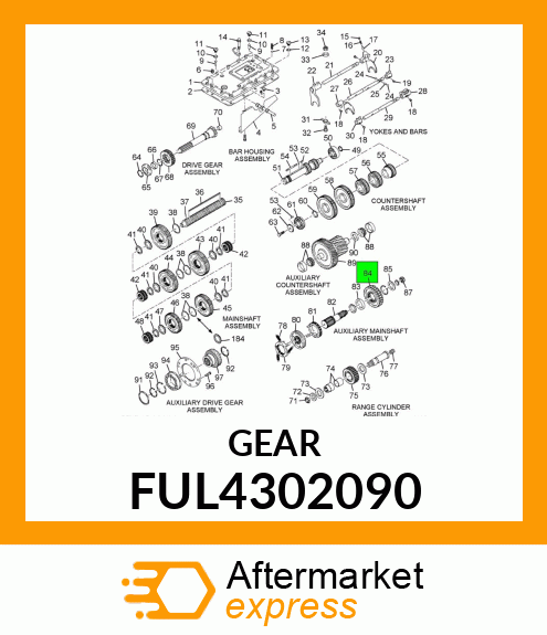 GEAR FUL4302090