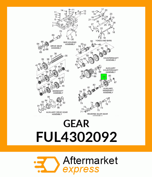 GEAR FUL4302092