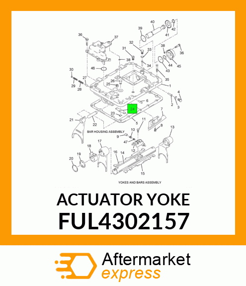 ACTUATORYOKE FUL4302157