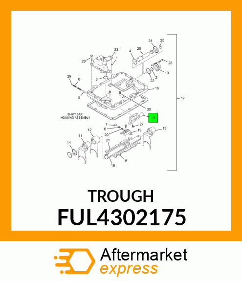 TROUGH FUL4302175