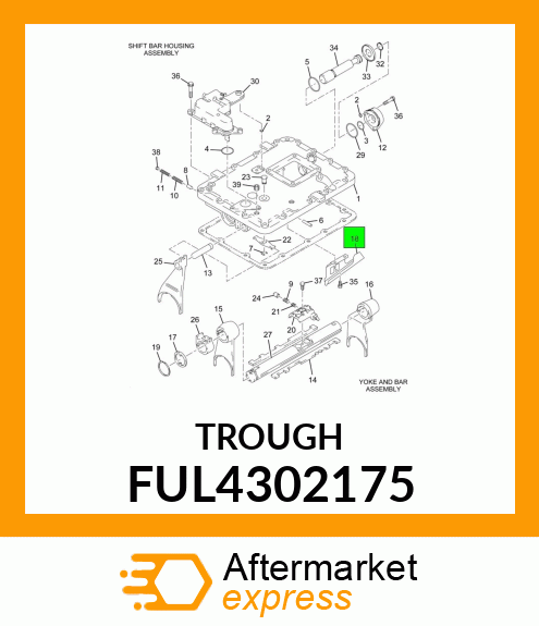 TROUGH FUL4302175