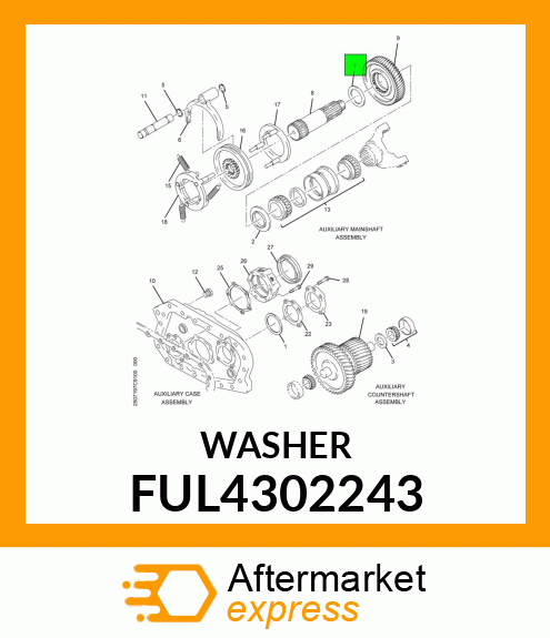 WASHER FUL4302243