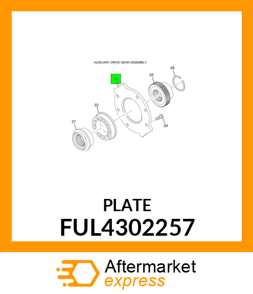 PLATE FUL4302257