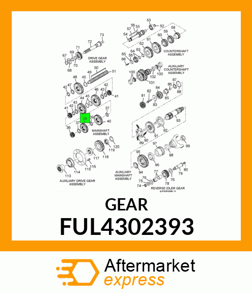 GEAR FUL4302393