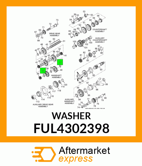 WASHER FUL4302398