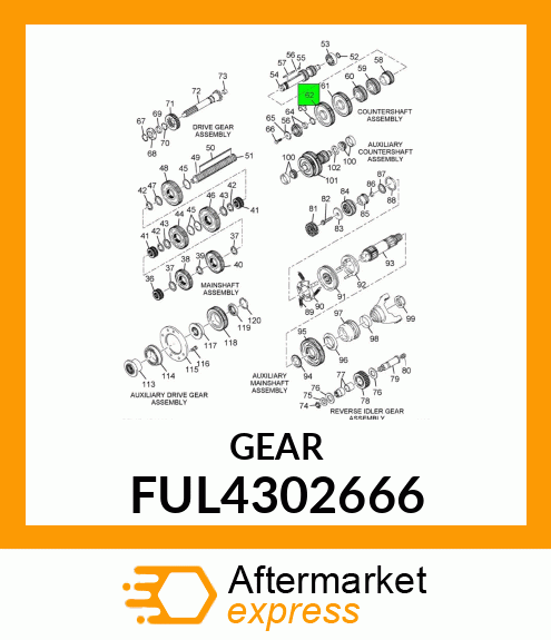 GEAR FUL4302666