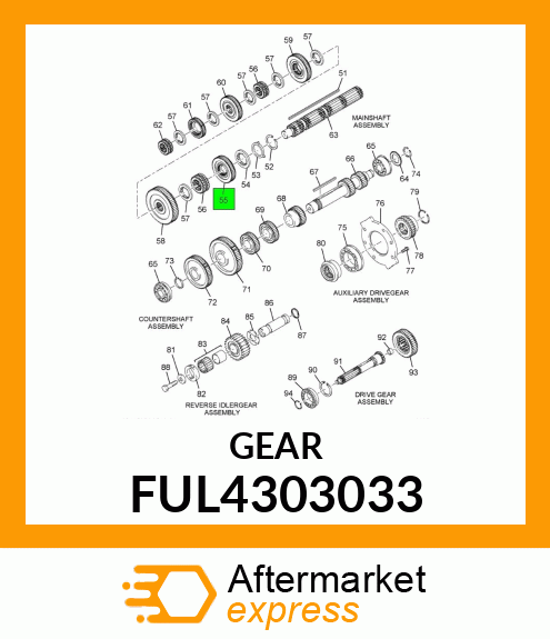 GEAR FUL4303033