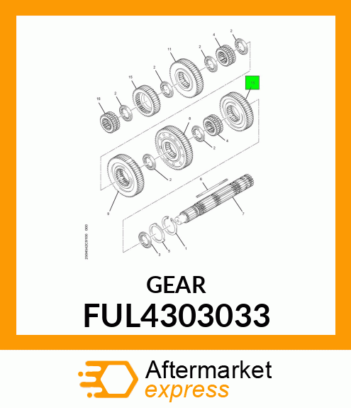 GEAR FUL4303033