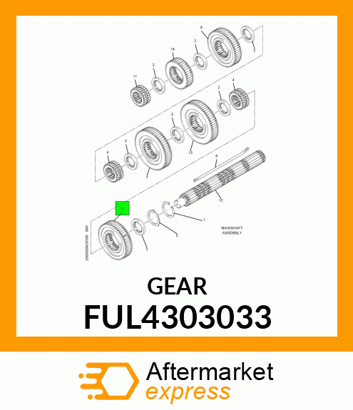 GEAR FUL4303033