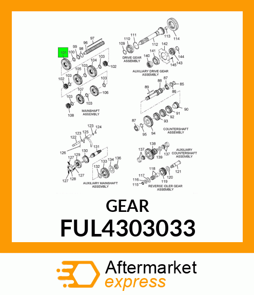 GEAR FUL4303033