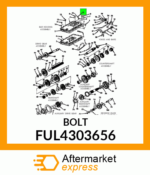 BOLT FUL4303656