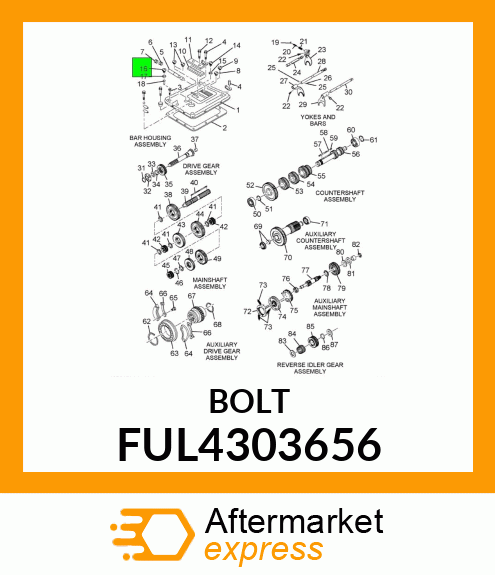 BOLT FUL4303656