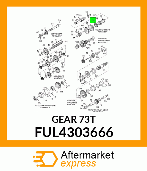 GEAR FUL4303666