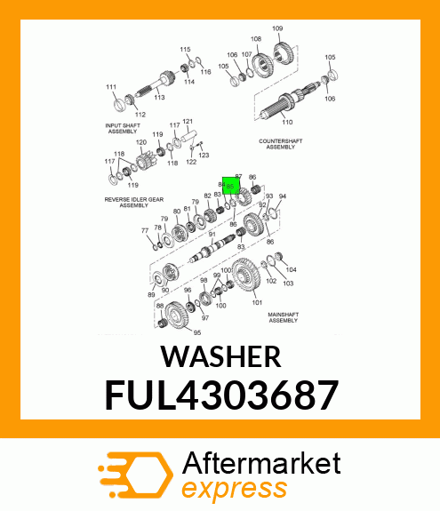 WASHER FUL4303687