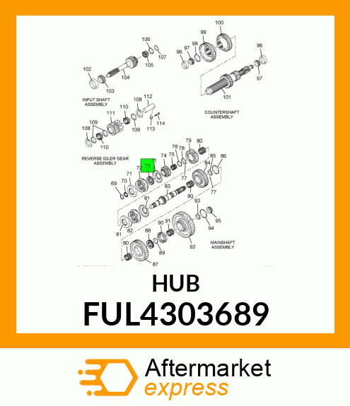 HUB FUL4303689