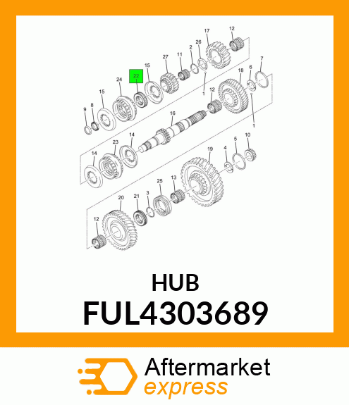 HUB FUL4303689