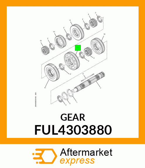 GEAR FUL4303880