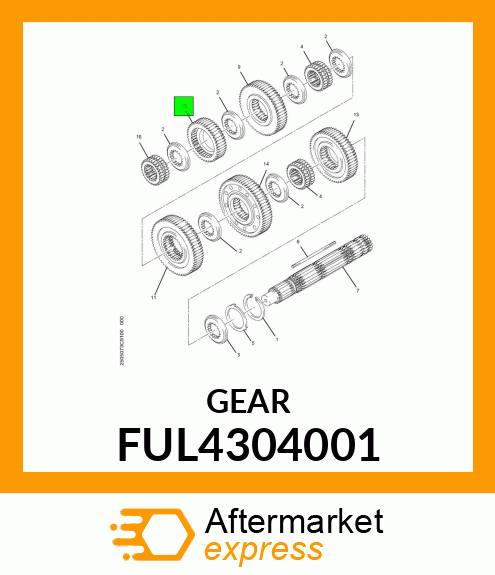 GEAR FUL4304001