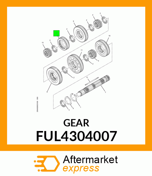 GEAR FUL4304007