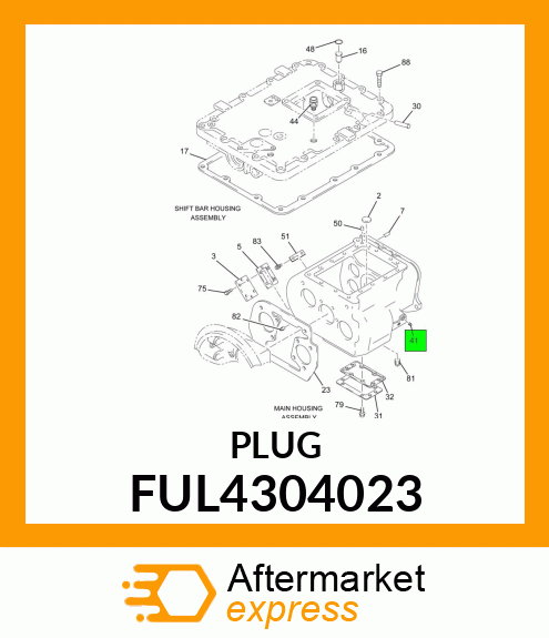 PLUG FUL4304023