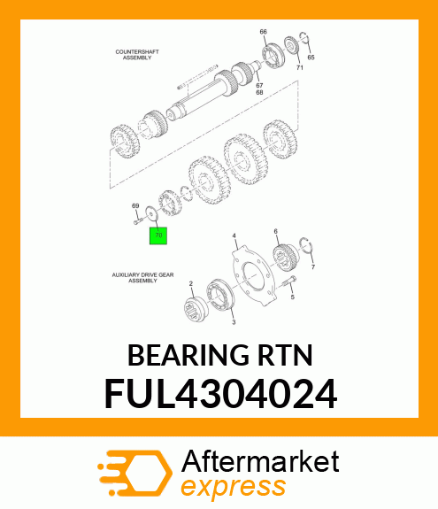 BEARINGRTN FUL4304024