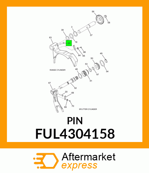 PIN FUL4304158