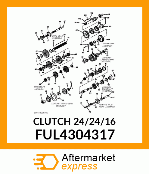 CLUTCH24/24/16 FUL4304317