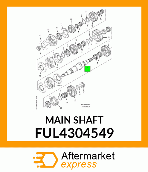 MAINSHAFT FUL4304549