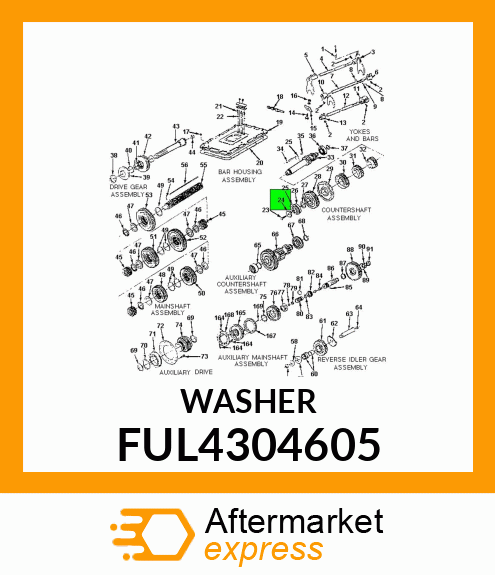 WASHER FUL4304605