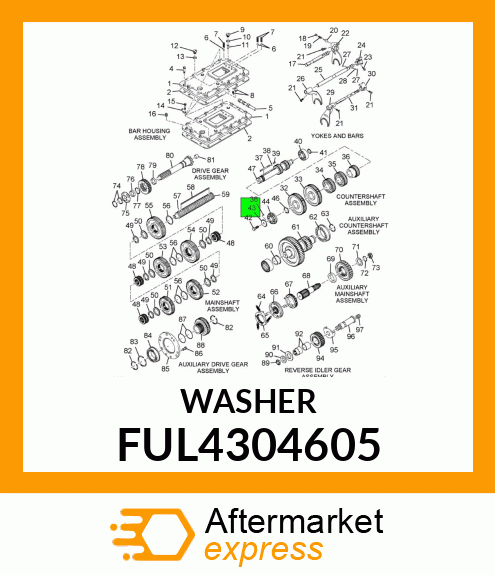 WASHER FUL4304605