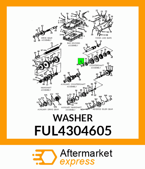 WASHER FUL4304605