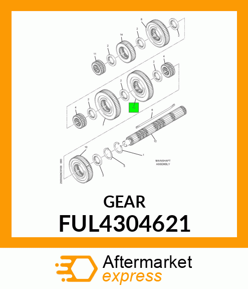 GEAR FUL4304621