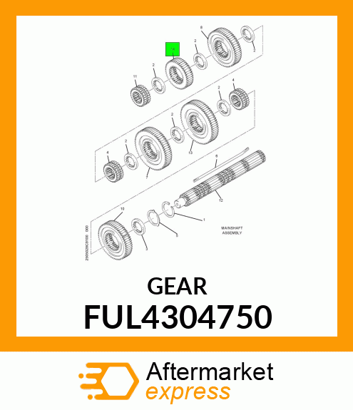 GEAR FUL4304750