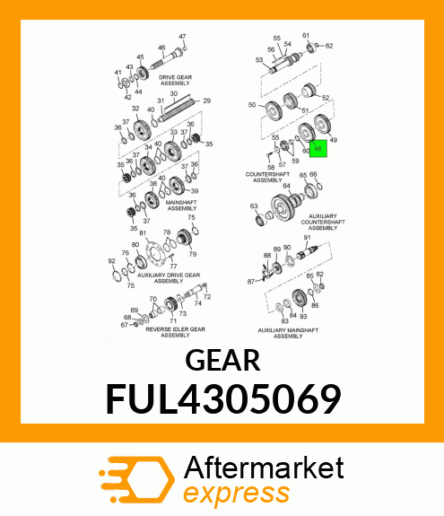 GEAR FUL4305069