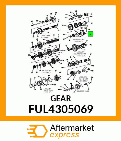 GEAR FUL4305069