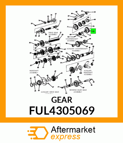 GEAR FUL4305069