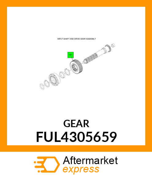 GEAR FUL4305659