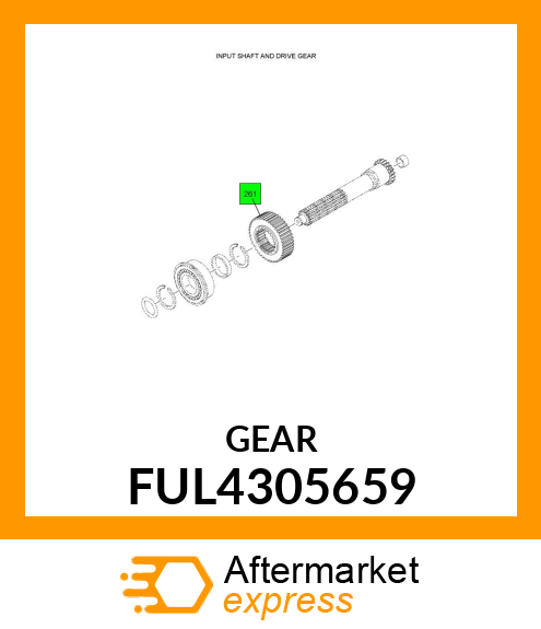 GEAR FUL4305659