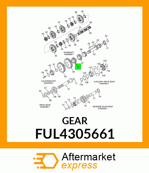 GEAR FUL4305661